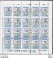 1983 Italia Alti Valori Siracusana MS L. 10.000 Varietà MNH - 1971-80: Nieuw/plakker