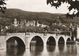 AD370 Heidelberg - Alte Brucke Mit Blick Auf Das Schloss / Viaggiata 1962 - Heidelberg