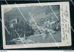 Bs375 Cartolina Veduta Di Gromo Val Seriana Scollata  Bergamo Lombardia - Bergamo