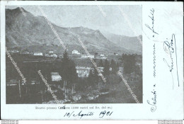 Bs387 Cartolina Bratto Presso Castione  1901 Provincia Di  Bergamo Lombardia - Bergamo