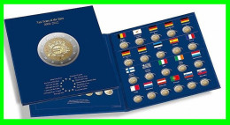 MONEDAS DE 2 EUROS CONMEMORATIVAS AÑO 2012  “ DIEZ AÑOS DEL ANIVERSARIO DEL EURO ” ALBUM LEUCHTTURM + 20 MONEDAS - Altri & Non Classificati