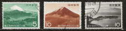 Japon 1962 N° Y&T : 694,696 Et 697 Obl. - Used Stamps