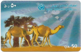 Qatar - Q-Tel - Autelca - Camels, 2000, 50QR, Used - Qatar