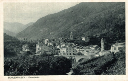 BORZONASCA, Genova - Panorama - VG + Francobollo - #003 - Other & Unclassified