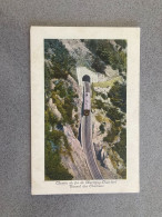 Chemin De Fer De Martigny-Chatelard Tunnel Des Charbons Carte Postale Postcard - Martigny