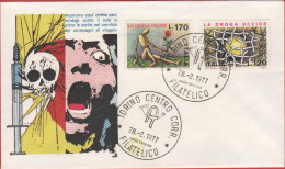 ITALIA - ITALIE - ITALY - 1977 - Campagna Contro La Droga - FDC Filagrano - FDC