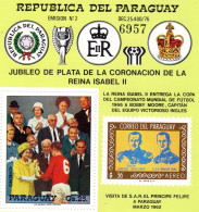 Paraguay 1978, Queen Elizabeth, FIFA 1966 In UK, BF - 1966 – Angleterre