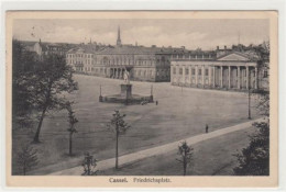 39086308 - Kassel.  Ein Motiv Am Friedrichsplatz Gelaufen, 1916. Leichter Schrift- Und Stempeldurchdruck, Sonst Gut Erh - Kassel