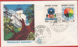 ITALIA - ITALIE - ITALY - 1977 - Missionari Salesiani - FDC Filagrano - FDC