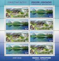 Russia 2018. Modern Architecture (MNH OG) Miniature Sheet - Nuevos