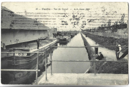 PANTIN - Vue Du Canal - PENICHE - Pantin