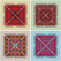 Russia 2024. Felt Carpet Making (MNH OG) Set Of  M/S - Unused Stamps