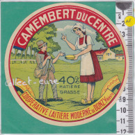 C1316  FROMAGE CAMEMBERT DU CENTRE DONZY NIEVRE - Cheese