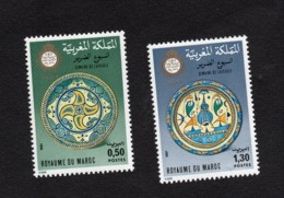 1981- Morocco - Maroc - Blind Week- Seamaine De L'aveugle - Complete Set 2v.MNH** - Enfermedades