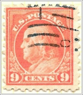 USA 1912 9 Cents Franklin Used V1 - Gebruikt