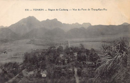 Viet-Nam - Route De Cao Bang - Vue Du Poste De Trung-Kan-Phu - Ed. P. Dieulefils - Vietnam