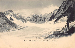 France - Glacier D'Argentière (74) Vue Vers Mont Dolent - Ed. Wehrli 5254 - Chamonix-Mont-Blanc