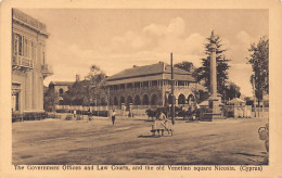 Cyprus - NICOSIA - The Government Offices And Law Courts And The Old Venetian Sq - Chypre