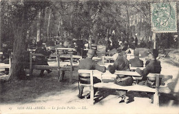 Algérie - SIDI BEL ABBÈS - Le Jardin Public - Légionnaires - Ed. LL Levy 27 - Sidi-bel-Abbès