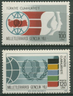 Türkei 1985 Internationales Jahr Der Jugend 2718/19 Postfrisch - Unused Stamps