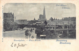 STRASBOURG - Vue Depuis La Place Brant - Ed.Charles Bernhoeft - Strasbourg