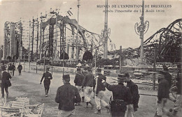 Ruines De L'Exposition De Bruxelles - Après L'incendie Du 14 Août 1910 - Ed. E. Le Deley E.L.D. - Exposiciones Universales