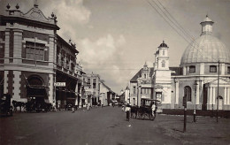 Indonesia - SEMARANG - The Heerenstraat With The Hospital And The Protestant Church - Indonesië