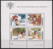 Portugal 1979 Internationales Jahr Des Kindes Block 28 Postfrisch (C91024) - Blocks & Sheetlets