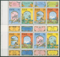 Irland 1992 Heftchenblatt Landschaften Pflanzen H-Blatt 31/32 Postfrisch(C95373) - Nuevos