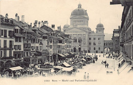 BERNE (BE) Markt Und Parlamentsgebäude - Photographie-Verlag Wehrli AG Kilchberg - Bern