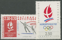 Frankreich 1990 Olympia Winterspiele Albertville 2757/58 Postfrisch - Unused Stamps