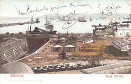 GIBRALTAR - Dock Works - Publ. J. Ferrary & Co. 30 - Gibilterra