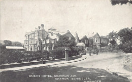 England - I.O.W. - SHANKLIN Daish's Hotel - Other & Unclassified