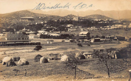 Namibia - WINDHOEK Windhuk - General View With The Railway Station - REAL PHOTO - Publ. F. Nink  - Namibië
