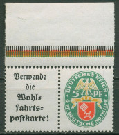 Deutsches Reich Zusammendrucke 1929 Nothilfe W 34 OR Postfrisch - Se-Tenant