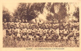 Gabon - Les Enfants Pahouins à La Promenade - Ed. Spiritus  - Gabón