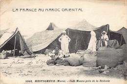 La France Au Maroc Oriental - MESTIGMEUR - Café Maure Près De La Redoute - Ed. Boumendil 1048 - Other & Unclassified