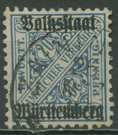 Württemberg Dienstmarken 1919 Volksstaat Württemberg 264 C Gestempelt - Usados