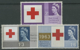 Großbritannien 1963 100 Jahre Internationales Rotes Kreuz 362/64 Y Postfrisch - Nuovi