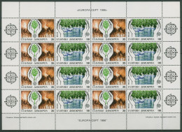 Griechenland 1986 Europa CEPT Naturschutz 1630/31 A ZD-Bogen Postfrisch (C93103) - Nuovi