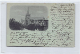 Eire - DUBLIN - St. Patrick's Cathedral - FORERUNNER SMALL SIZE POSTCARD - Dublin