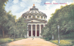 Romania - BUCUREȘTI - Palatul Ateneului - Ed. Socec & Co. 78 - Romania