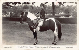 Maroc - Le Prince Moulay Hassan (futur Hassan II) En Colonel De La Garde Noire - Ed. Flandrin 26 - Other & Unclassified