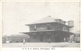 Usa - WILLOUGHBY (OH) C. P. & C. Railroad Station - Altri & Non Classificati