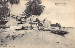 Gabon - LIBREVILLE - La Plage Devant Le Café - Ed. C.O.A. 11 - Gabun