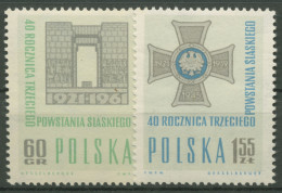 Polen 1961 Schlesischer Aufstand Denkmal 1259/60 Postfrisch - Nuovi