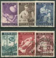 Österreich 1954 Medizin Gesundheitsfürsorge 999/04 Gestempelt - Used Stamps