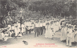 Polynésie - TAHITI - Otêa, Danse Canaque (14 Juillet) - Ed. F. Homes  - Polynésie Française