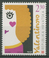 Kroatien 2000 Valentinstag Frauengesicht 536 Postfrisch - Croacia