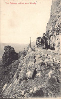 Sri Lanka - The Railway Incline, Near Kandy - Publ. Plâté & Co. 32 - Sri Lanka (Ceilán)